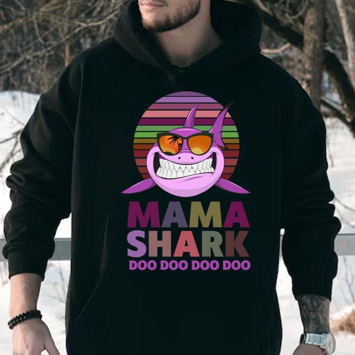 Awesome Pink Mama Shark Doo Doo Vintage t-shirt