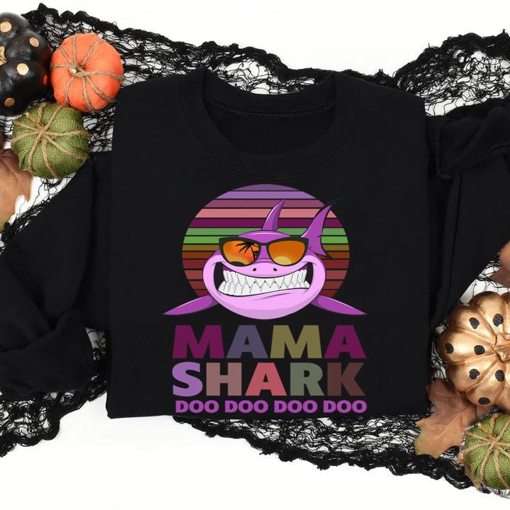 Awesome Pink Mama Shark Doo Doo Vintage t-shirt