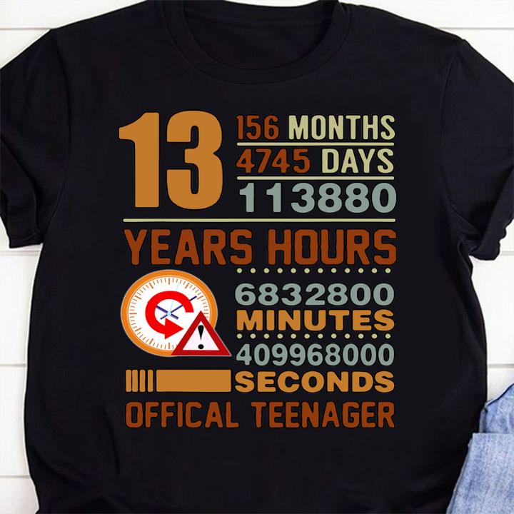 Hot Official Teenager 13th Birthday Gifts t-shirt 16 Nursetee News