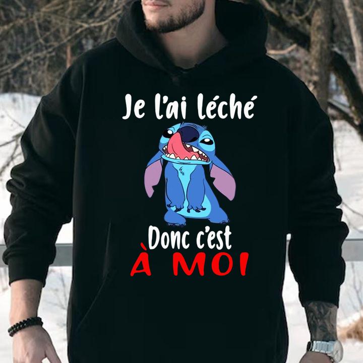 Stitch Je L'ai Leche Donc C'est A Moi t-shirt