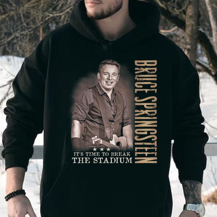 Bruce Springsteen It's Time To Break The Stadium t-shirt