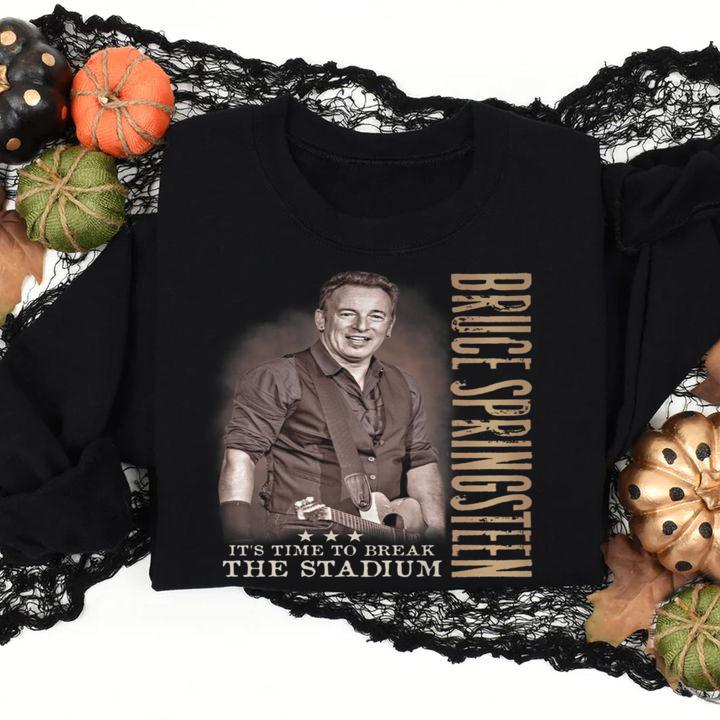 Bruce Springsteen It's Time To Break The Stadium t-shirt