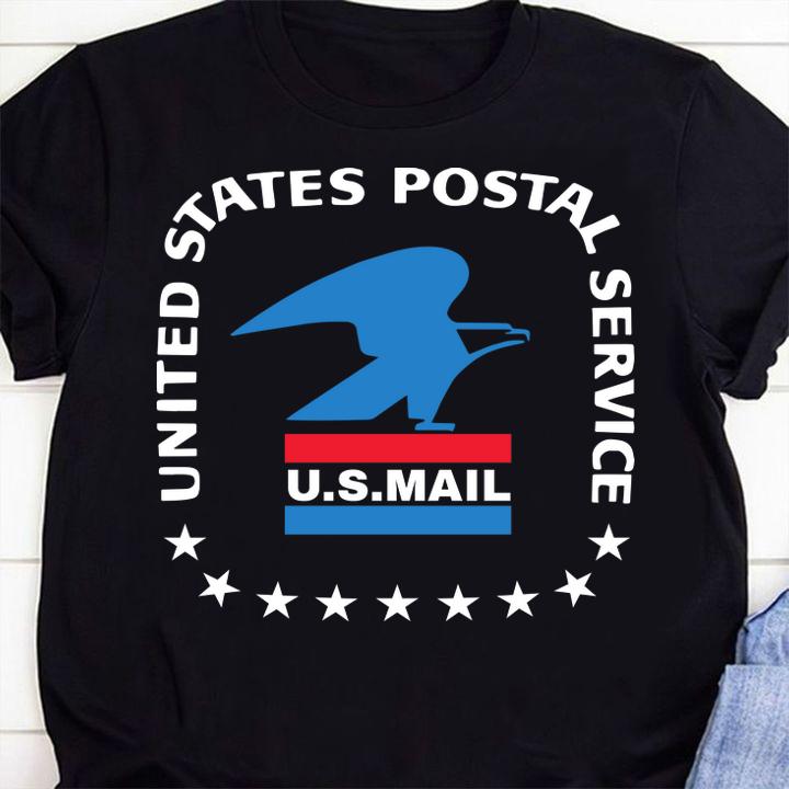 Logo United States Postal Service U.S.Mail t-shirt 2