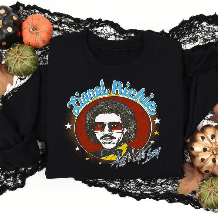 Lionel Richie All Night Long Katy Perry t-shirt