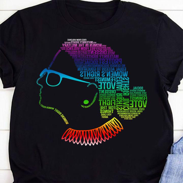 Notorious Rbg Shirt Ruth Bader Ginsburg Quotes Feminist Gift t-shirt 1