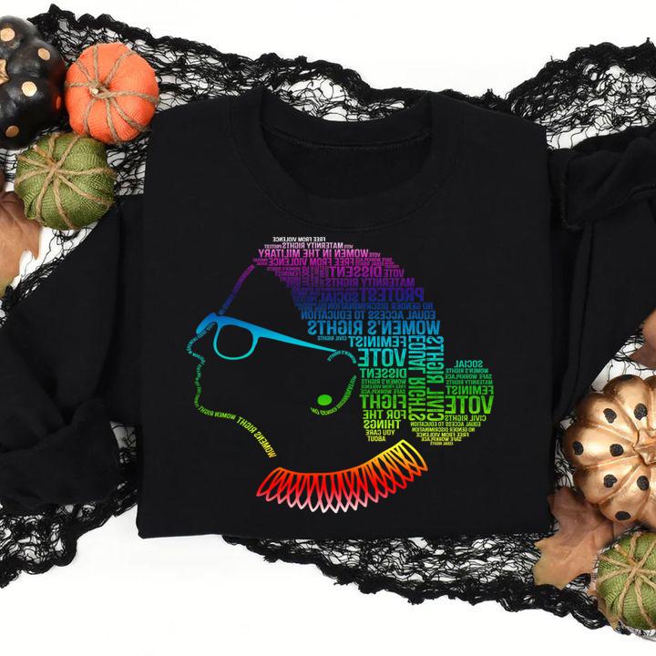 Notorious Rbg Shirt Ruth Bader Ginsburg Quotes Feminist Gift t-shirt