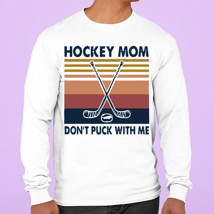 Vintage Hockey Mom Don't Puck With Me t-shirt