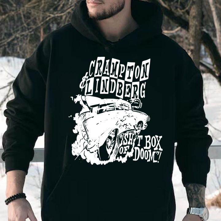 Cramption And Lindberg Shit Box Of Doom t-shirt