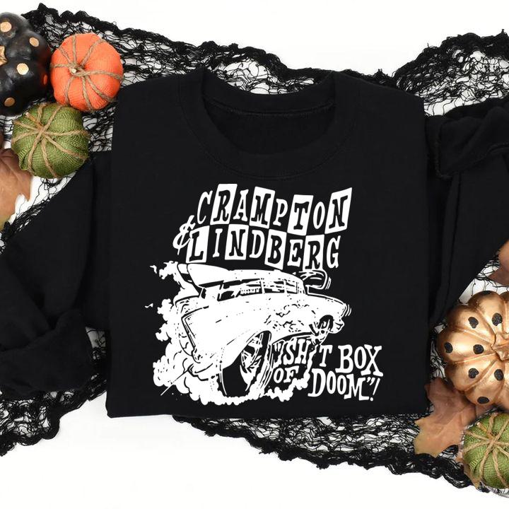 Cramption And Lindberg Shit Box Of Doom t-shirt