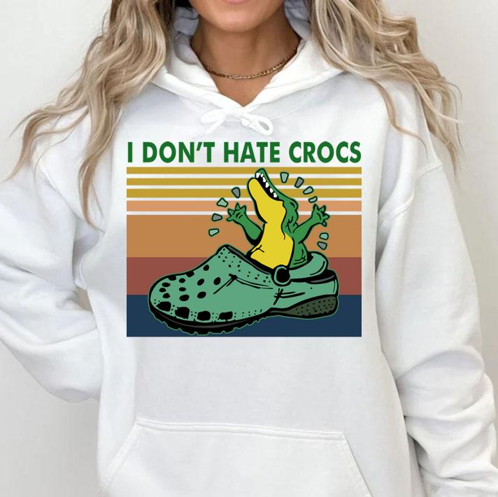 Vintage Crocodile I Don't Hate Crocs t-shirt