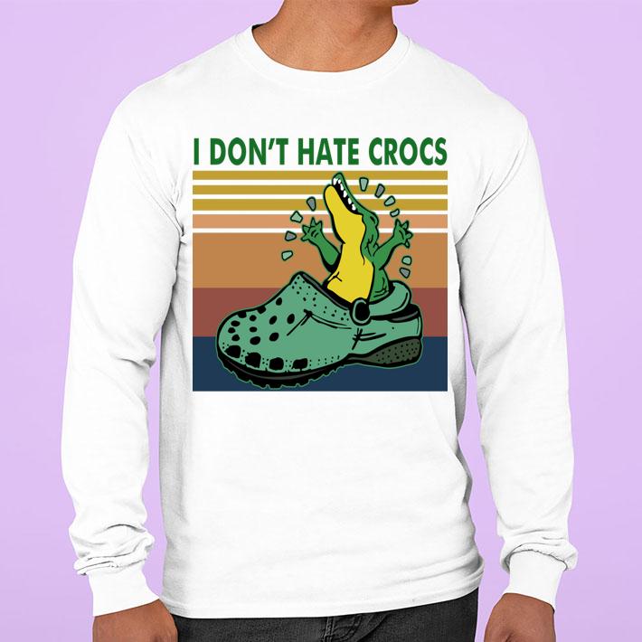 Vintage Crocodile I Don't Hate Crocs t-shirt