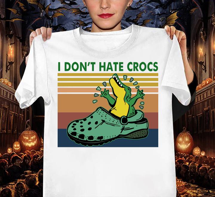 Vintage Crocodile I Don't Hate Crocs t-shirt