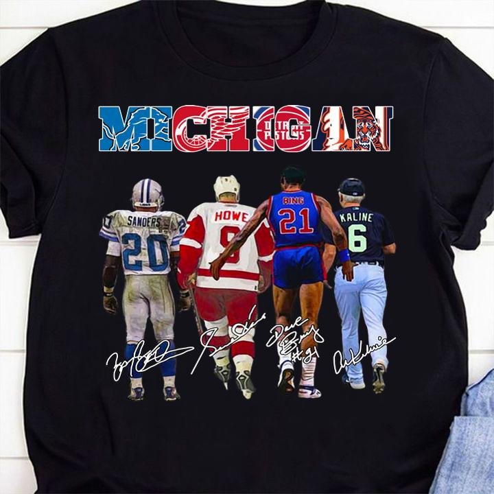 MICHIGAN sports team t-shirt 1
