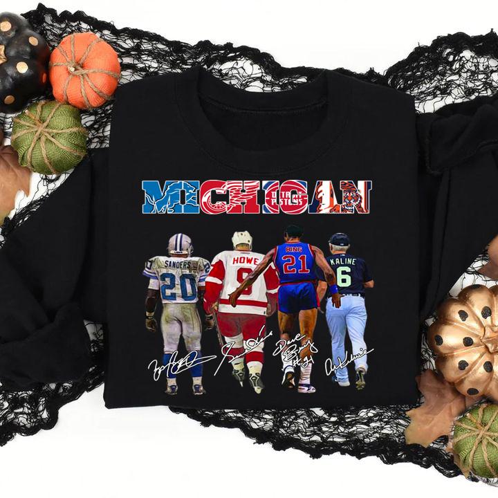 MICHIGAN sports team t-shirt