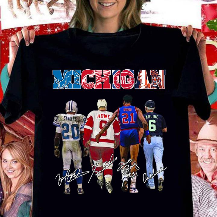 MICHIGAN sports team t-shirt