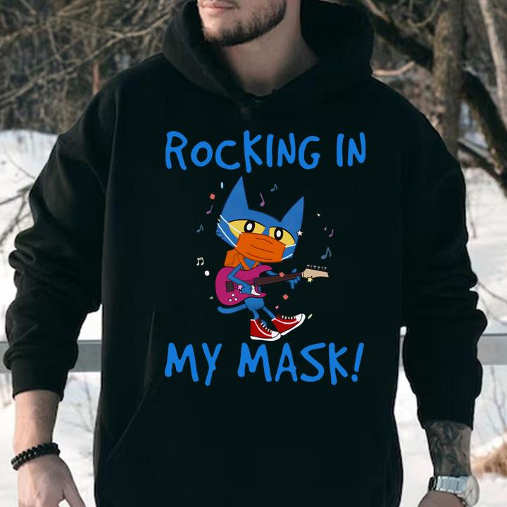 Pete The Cat Rocking In My Mask t-shirt