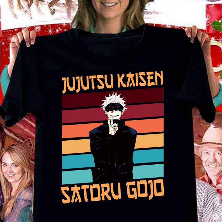 Satoru Gojo Jujutsu Kaisen Anime Manga t-shirt