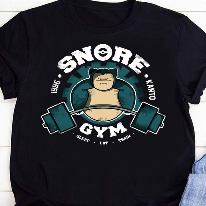 Snore Gym Kanto t-shirt 9