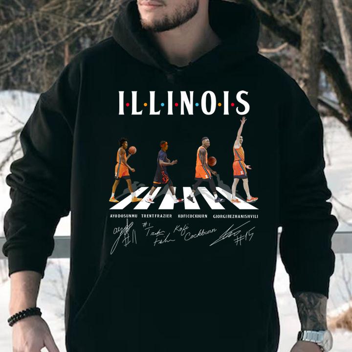 ILLINOIS Abbey Road Signatures t-shirt