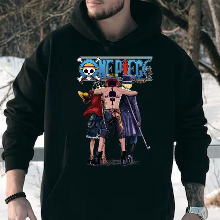 One Piece Luffy Ace and Sabo t-shirt