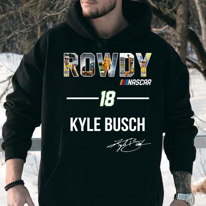 Rowdy Nascar 18 Kyle Busch t-shirt