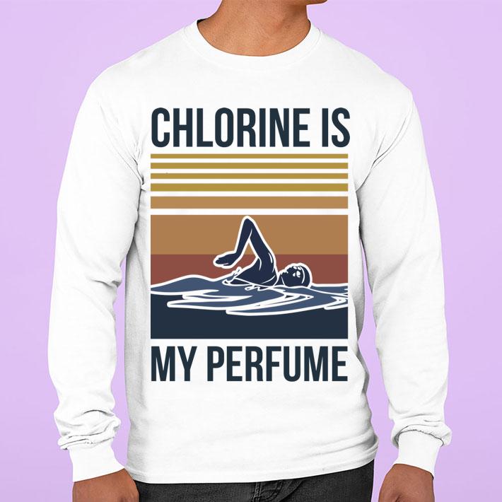 Swimming Chlorine Is My Perfume Vintage t-shirt