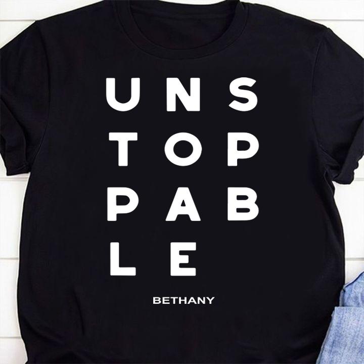 Bethany Hamilton Unstoppable t-shirt 3