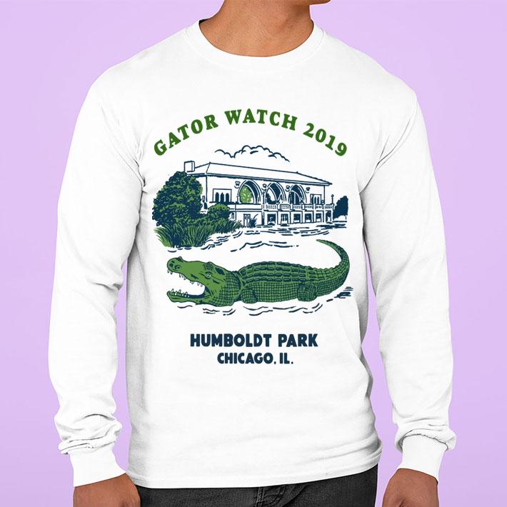 Block Club Chicago Humboldt Park Chicago Il Gator Watch 2019 t-shirt