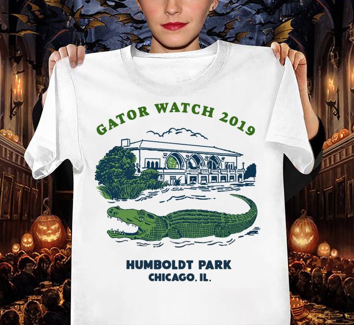 Block Club Chicago Humboldt Park Chicago Il Gator Watch 2019 t-shirt