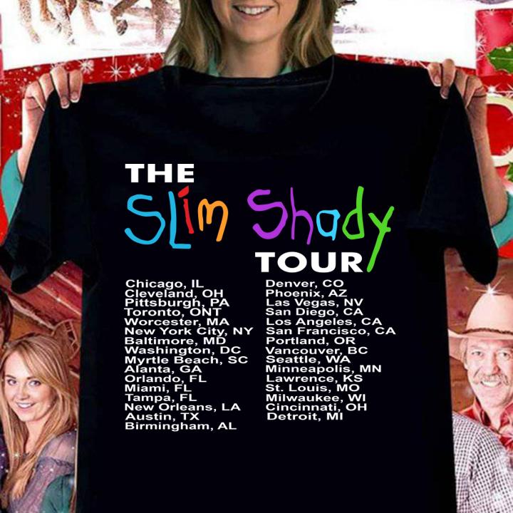 Eminem The Slim Shady Tour t-shirt