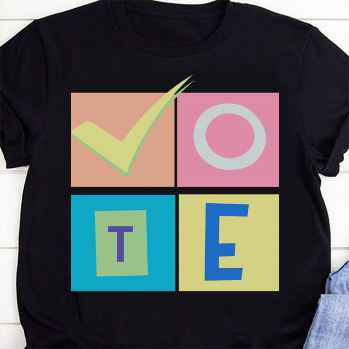 Gigi Hadid Rock Vote t-shirt 1