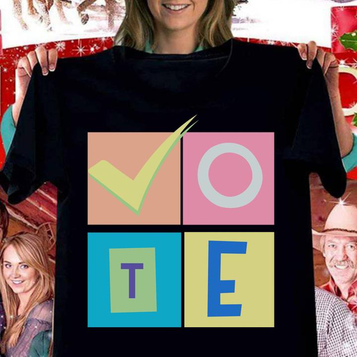 Gigi Hadid Rock Vote t-shirt