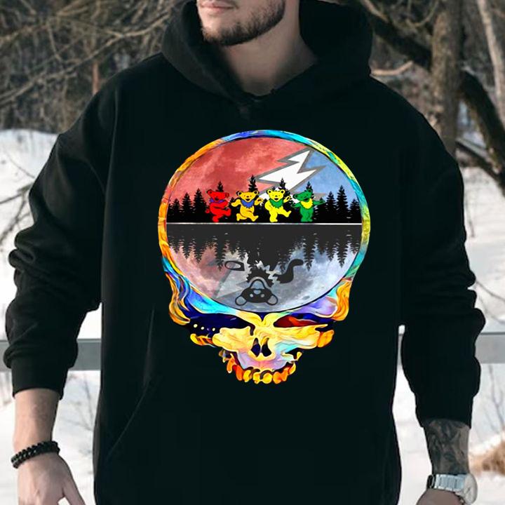 Grateful Dead Band Bears Colors t-shirt
