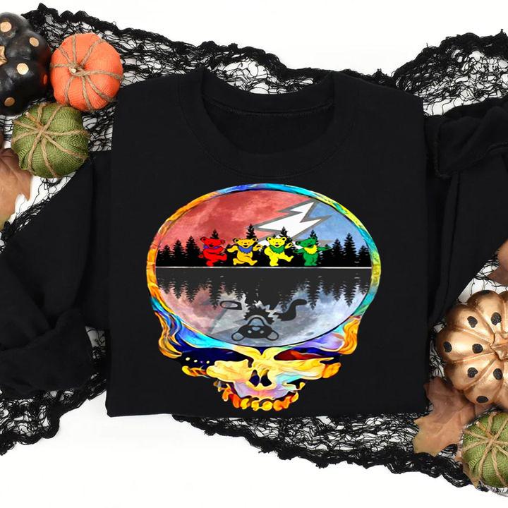 Grateful Dead Band Bears Colors t-shirt