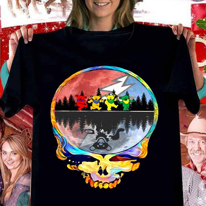 Grateful Dead Band Bears Colors t-shirt