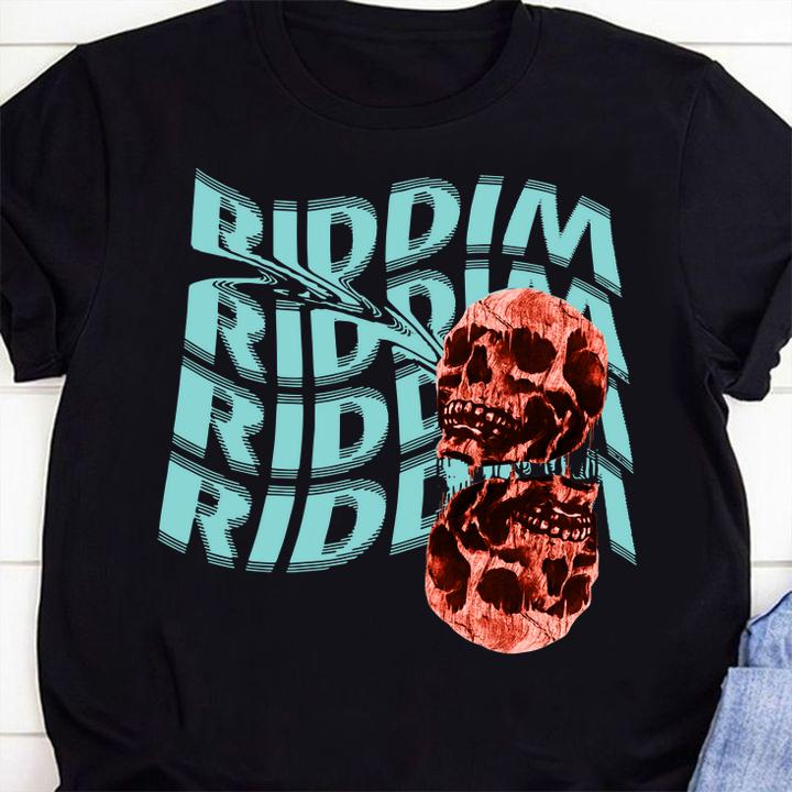 Skull Riddim Riddim Riddim Riddim t-shirt 6