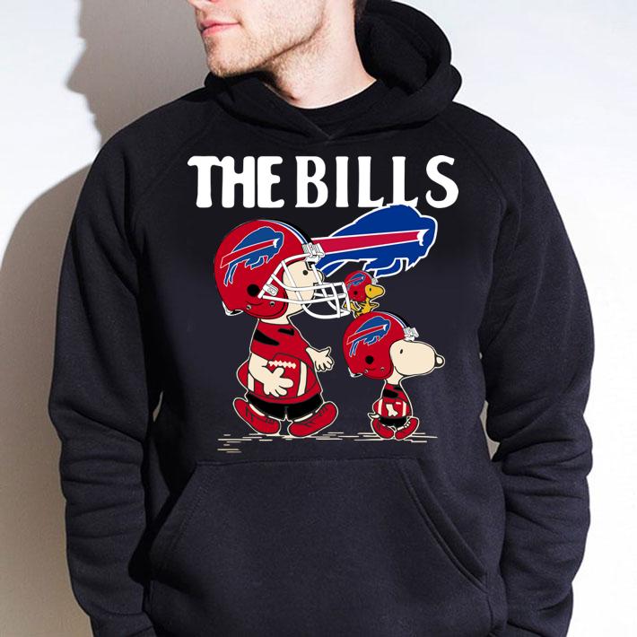 The Bills Buffalo Snoopy Charlie Brown Woodstock t-shirt
