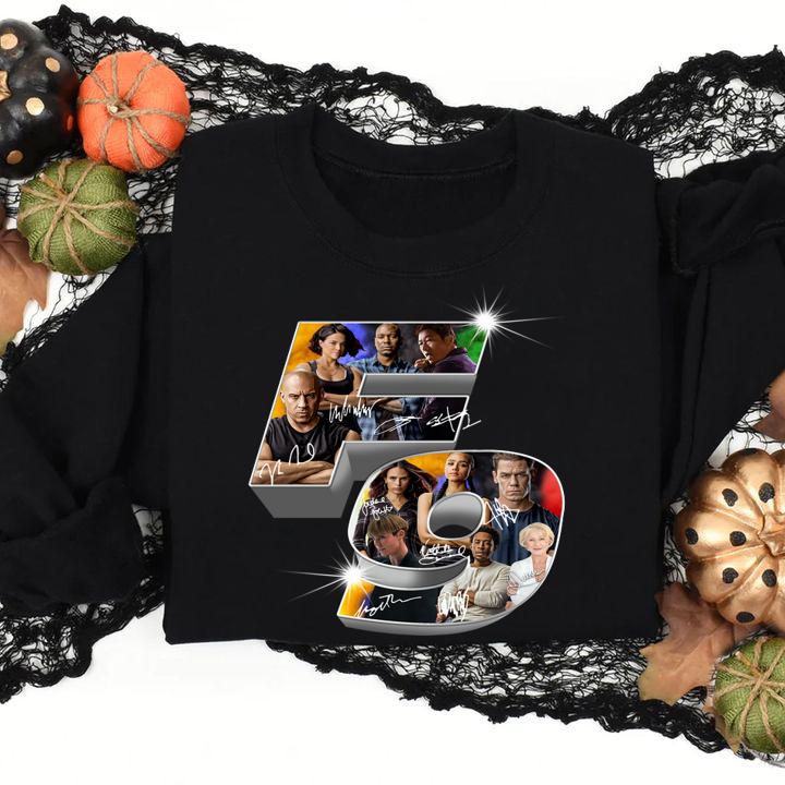 Fast And Furious F9 Signatures t-shirt