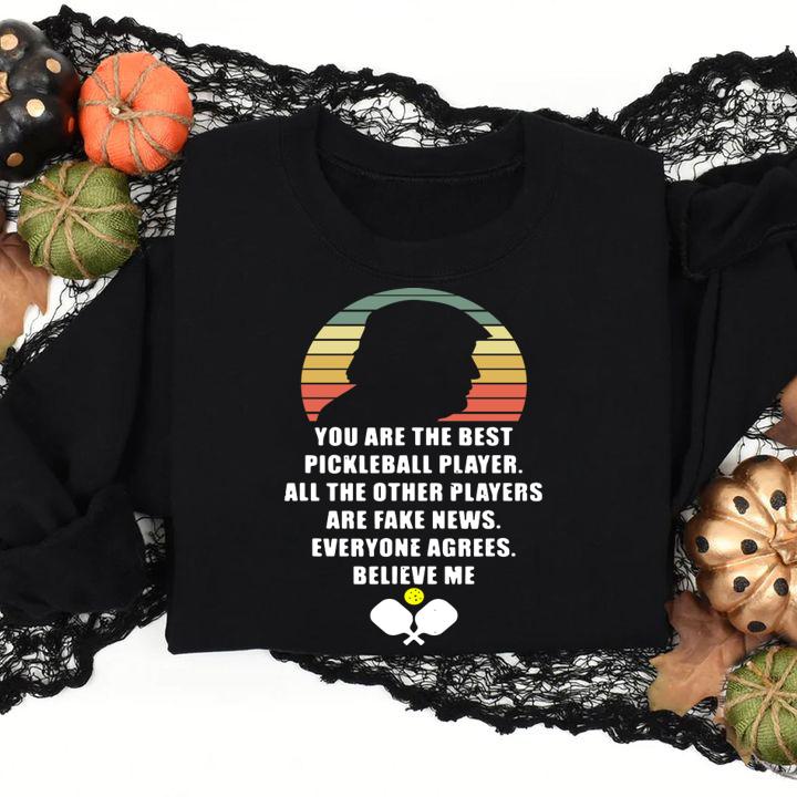 Pickleball Legend Trump Quote Vintage Funny t-shirt