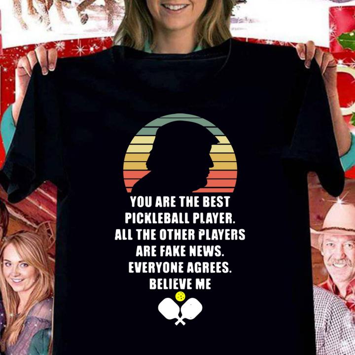 Pickleball Legend Trump Quote Vintage Funny t-shirt