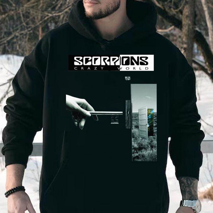 Scorpions Crazy World Tour 2008 t-shirt