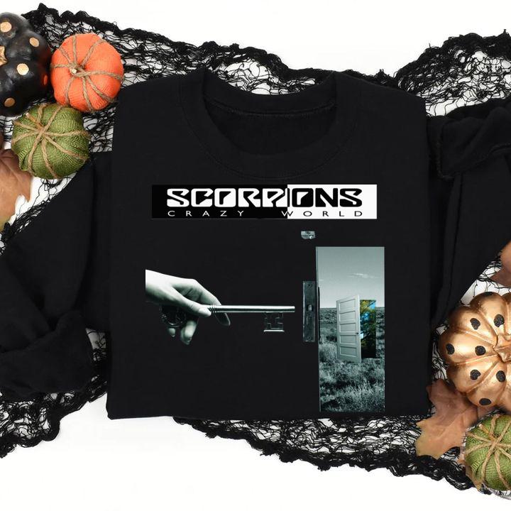 Scorpions Crazy World Tour 2008 t-shirt