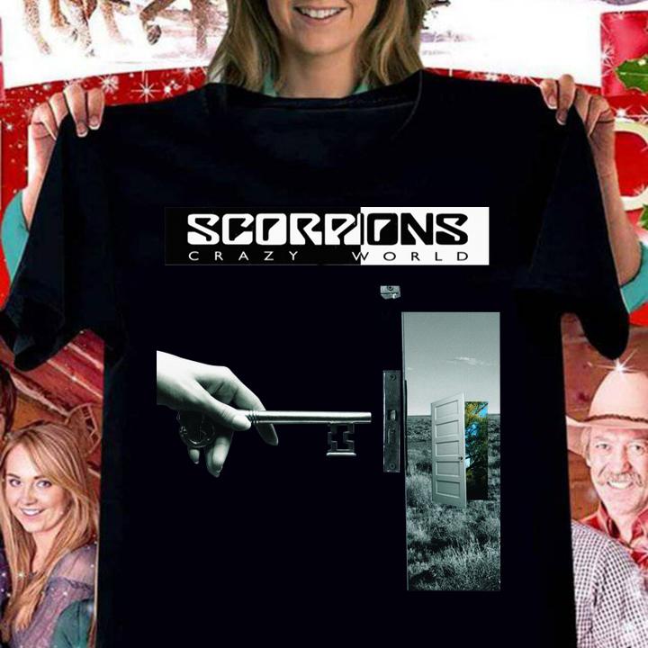 Scorpions Crazy World Tour 2008 t-shirt