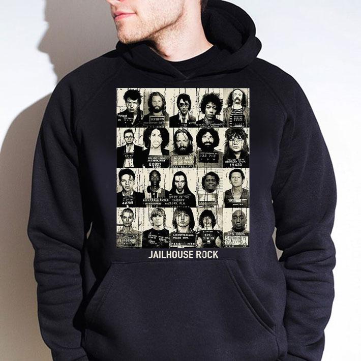 Jailhouse Rock And Roll Mugshots t-shirt