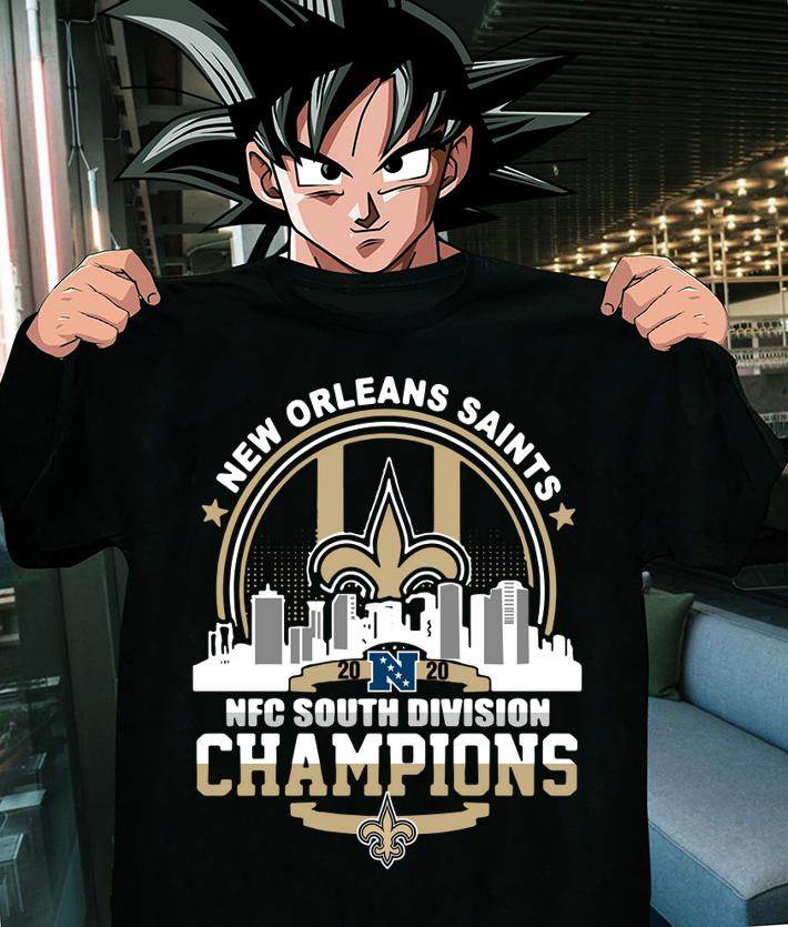 New Orleans Saints 2020 NFC South Division Champions t-shirt