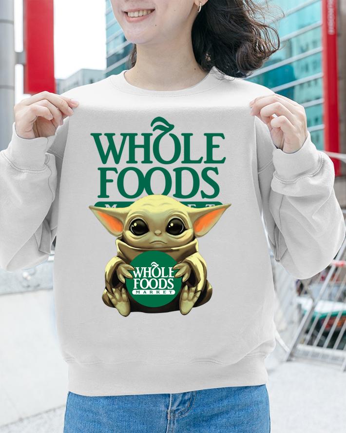 Baby Yoda Hugging Whole Foods t-shirt Baby Yoda Hugging Whole Foods t-shirt