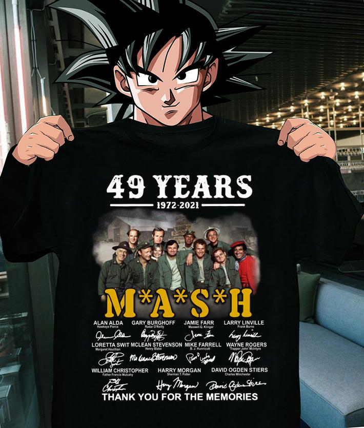 49 YEARS M A S H,49 Years MASH Memories t-shirt