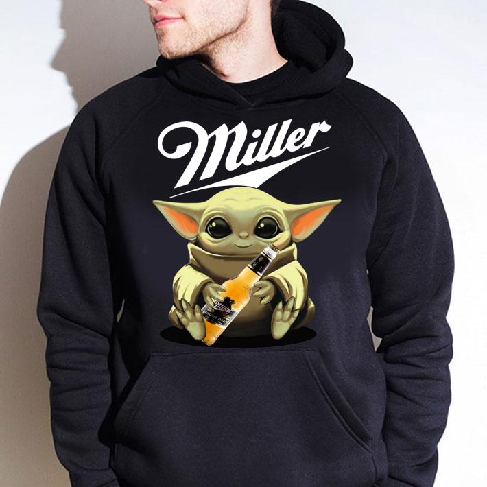 Awesome Star Wars Baby Yoda Hug Miller Genuine Draft t-shirt