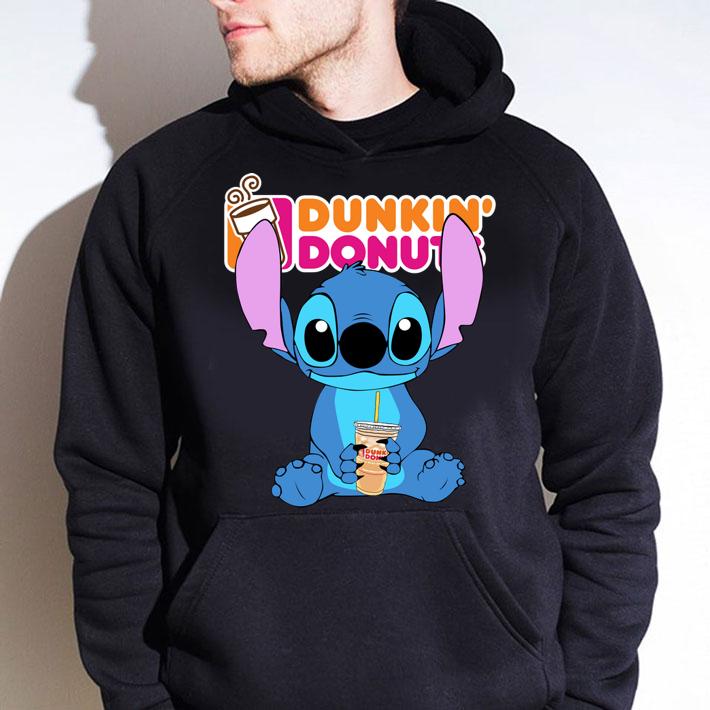 Disney Stitch Dunkin Donuts Logo t-shirt
