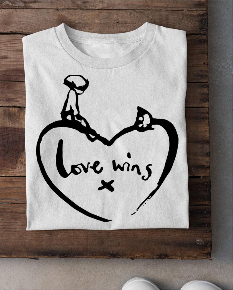Love Wins Comic Relief t-shirt